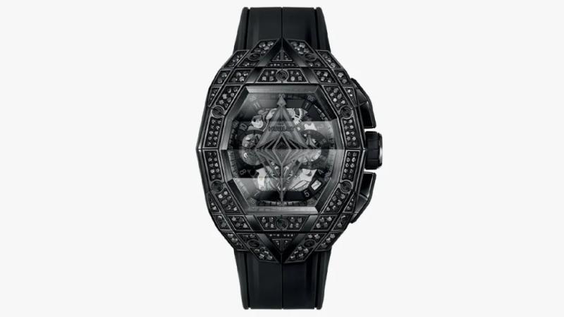 Hublot Big Bang Sang Bleu All Black Pavé