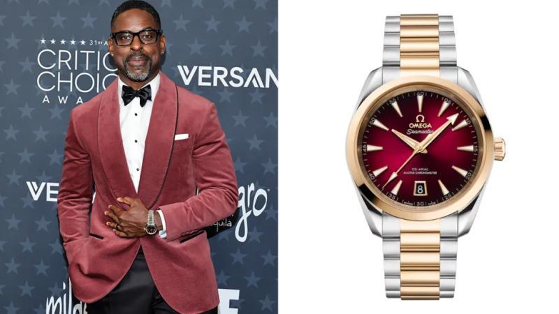 Sterling K. Brown Omega Seamaster Aqua Terra