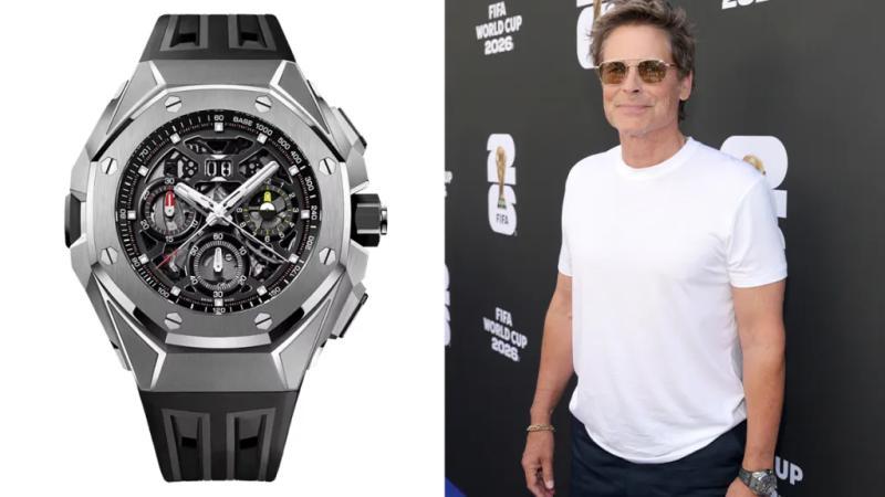 Rob Lowe Audemars Piguet Royal Oak Concept Split-Seconds Chronograph GMT Large Date