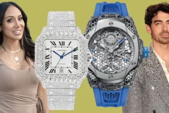 本周七大最佳腕表：从梅丽莎·戈尔加的卡地亚Santos到乔·乔纳斯的宇舶表