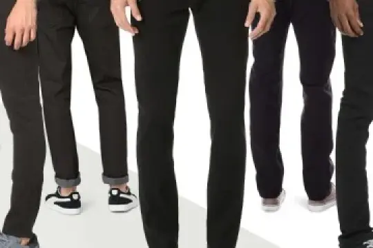 每个男人至少需要一条经典黑色牛仔裤