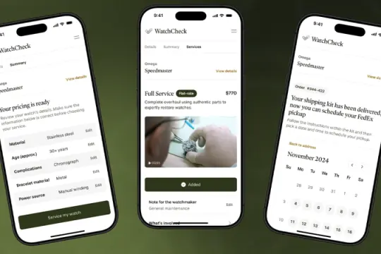 这家初创公司如何让手表维修更便捷、更高效