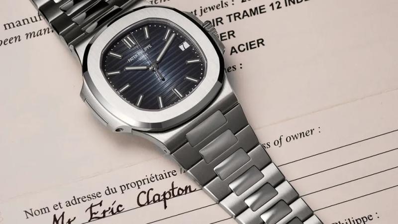 Patek Philippe Ref. 5711/1A-010 Nautilus from the collection of Eric Clapton