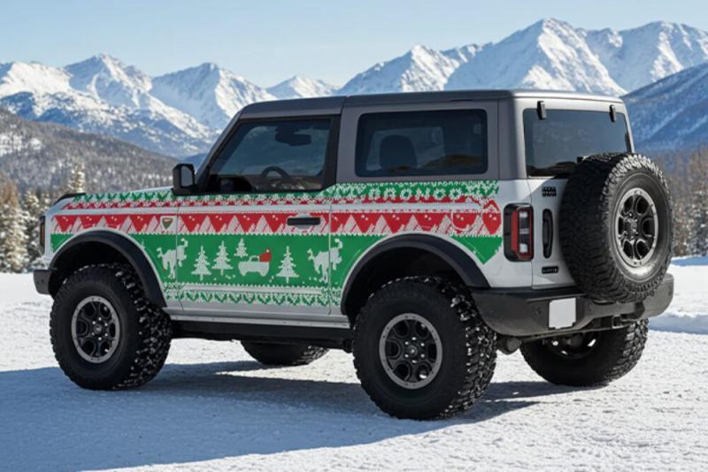 MEK Magnet Ugly Sweater Trail Armor for Jeep and Ford 3