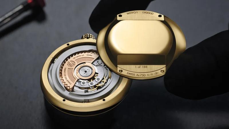 Louis Vuitton Monterey watch caseback