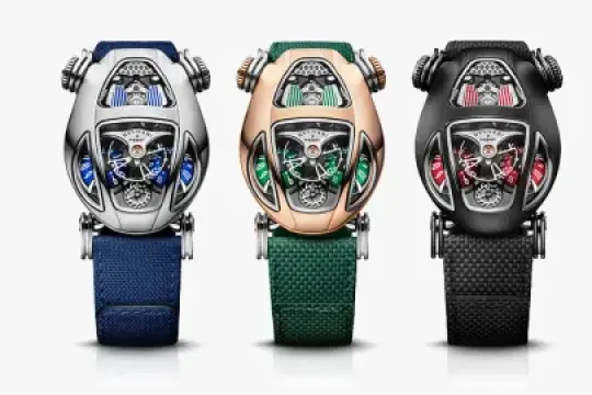 宝格丽与MB&F联手推出狂野男士“Serpenti”腕表