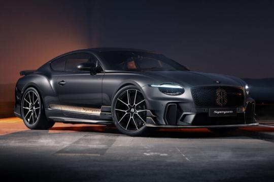 宾利复兴Supersports名号，推出搭载碳纤维组件、657马力的Continental GT
