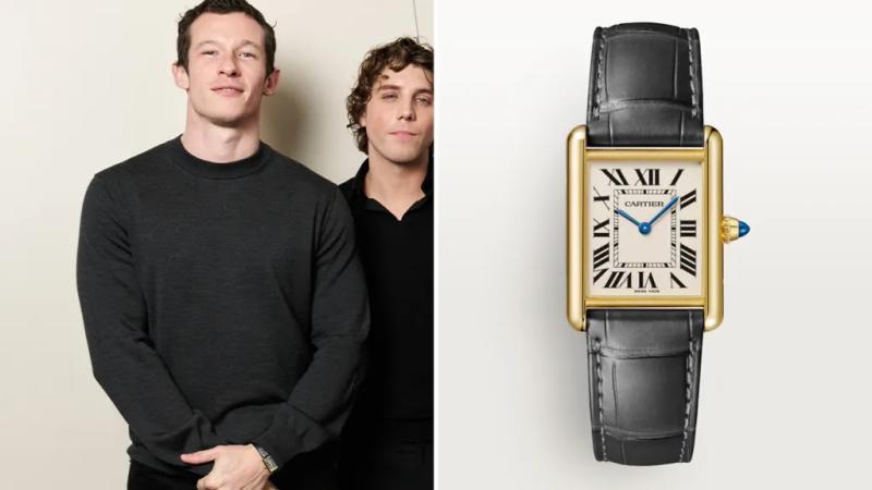 Callum Turner Cartier Tank LC