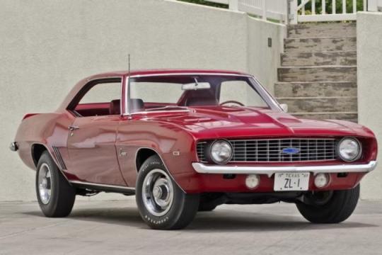 1969款雪佛兰Camaro ZL1：标称430马力，实际动力令买家震惊