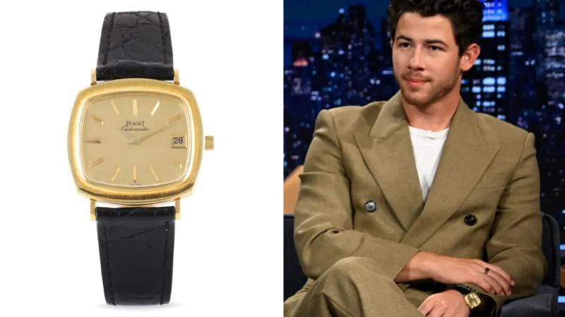 Nick Jonas佩戴的复古伯爵