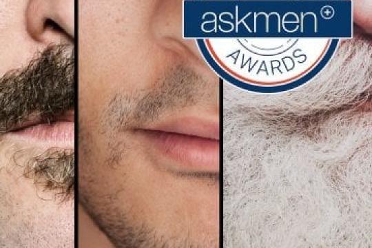 摘下面罩，正是修整胡须的好时机