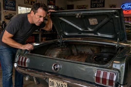 买家称1966年款Mustang是“车库珍藏经典”，打开后备箱却发现真相