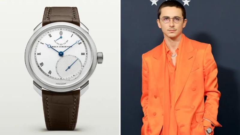 Timothée Chalamet佩戴Urban Jürgensen UJ-2