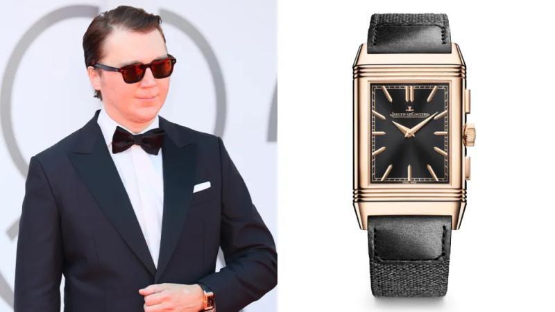 Paul Dano Jaeger-LeCoultre Reverso Tribute Chronograph