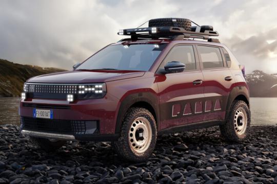 菲亚特Grande Panda 4×4概念车：不灭的山地小钢炮回归