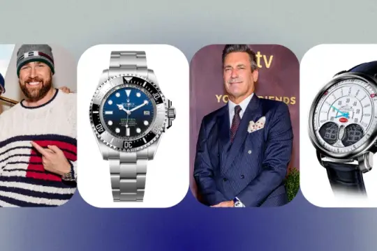 本周八大最佳腕表：从特拉维斯·凯尔西的劳力士到乔恩·哈姆的Jacob & Co.