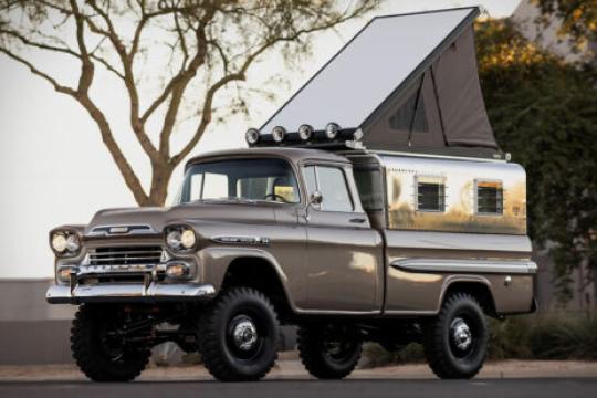 Delmo独一无二的1959年雪佛兰Apache越野车，搭载525马力现正出售