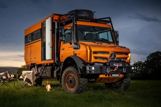 Hellgeth打造的奔驰Unimog TenereX：终极全地形探险房车