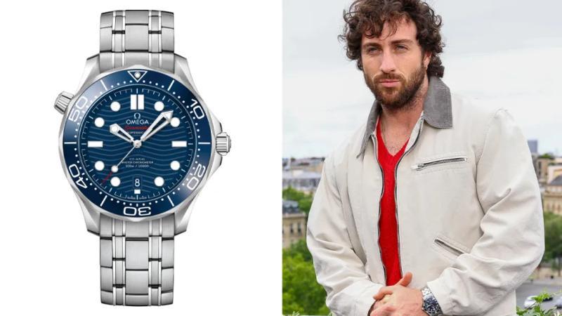 Aaron Taylor-Johnson Omega Seamaster