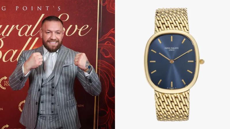 康纳·麦格雷戈佩戴的百达翡丽Ellipse