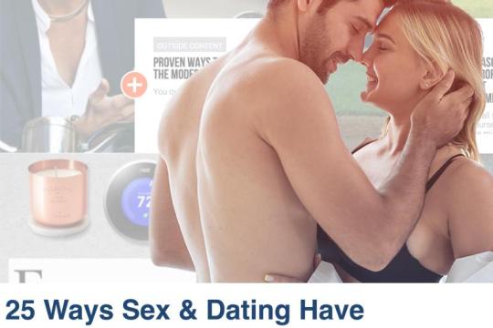 自1999年AskMen创立以来，性与约会方式的25大变化