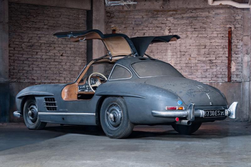 Unrestored 1956 Mercedes 300 SL Gullwing 2
