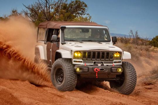 Jeep发布多款复古风格越野概念车，亮相第59届摩押复活节越野节