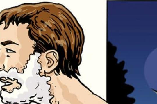 晚上刮胡子的理由