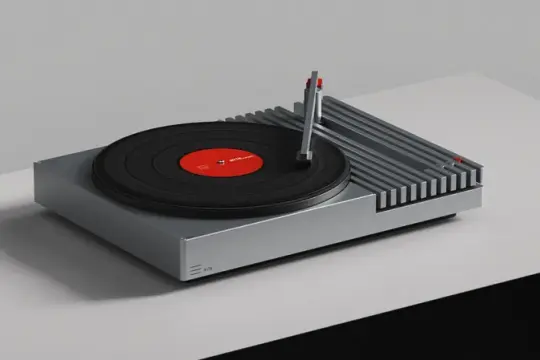 这款极简主义唱盘为任何空间增添时尚气息