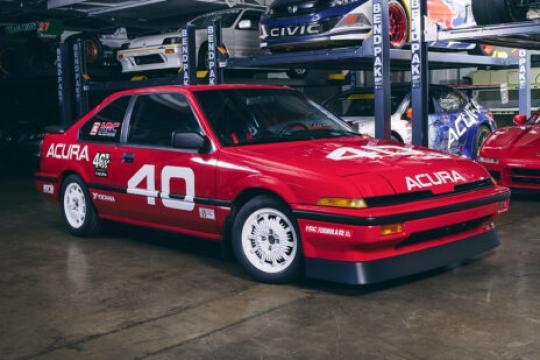 本田赛车重现IMSA冠军Integra，庆祝Acura成立40周年