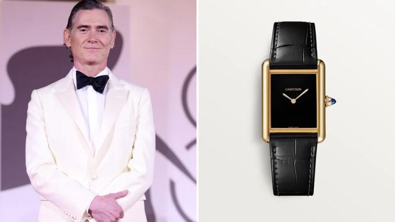 比利·克鲁德普佩戴卡地亚腕表