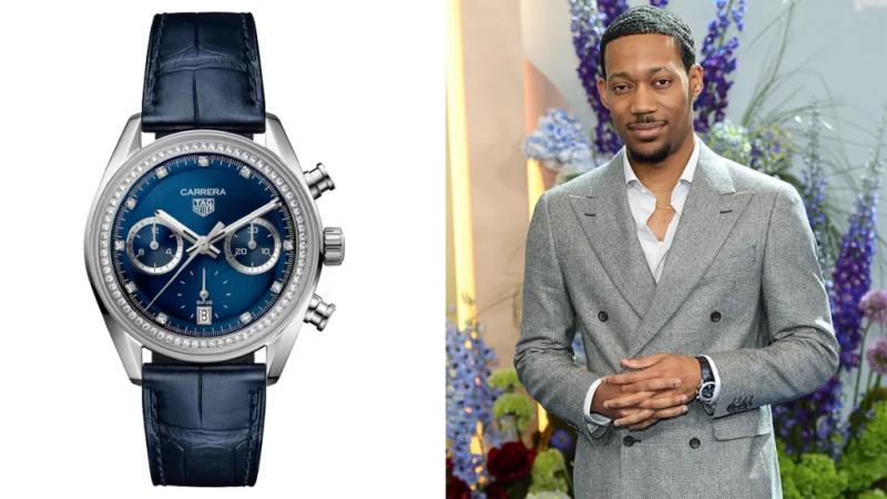 Tyler James Williams TAG Heuer Carrera Chronograph Precious