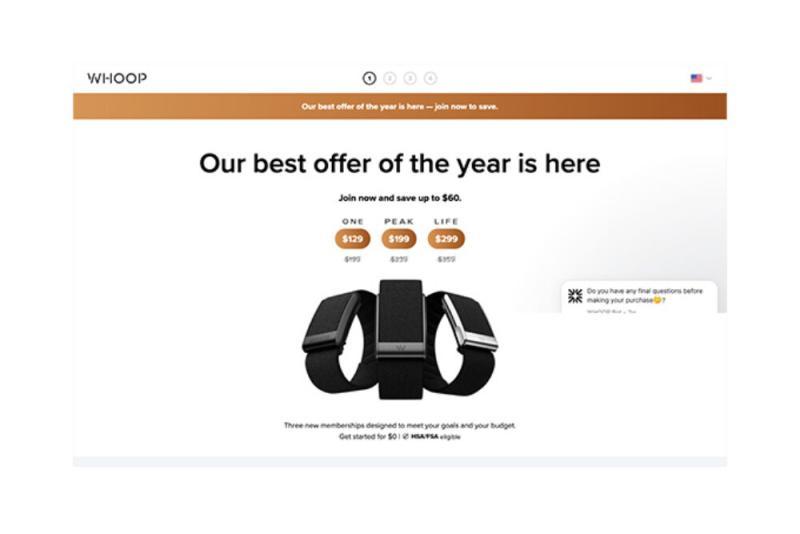 Whoop Black Friday 2025