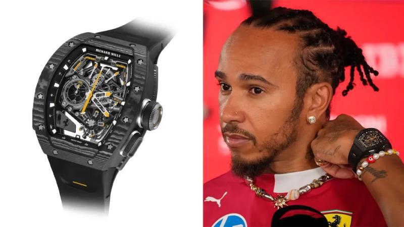 Lewis Hamilton Richard Mille RM43-01 Ferrari Tourbillon