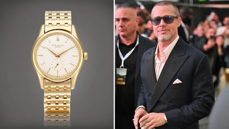 Brad Pitt: Patek Philippe Calatrava (Ref. 2526)