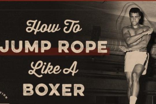 如何像拳击手一样跳绳