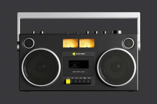 We Are Rewind GB-001 盒式磁带便携音响：复古魅力与现代音质的完美结合