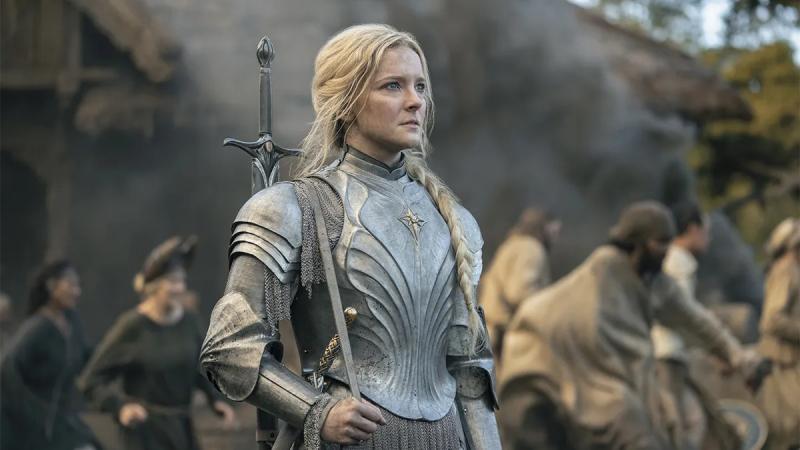 THE LORD OF THE RINGS: THE RINGS OF POWER, Morfydd Clark, 'Udûn', (Season 1, ep. 106, aired Sept. 30, 2022). photo: Matt Grace / ©Amazon / Courtesy Everett Collection