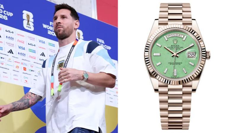 Lionel Messi Rolex Day-Date