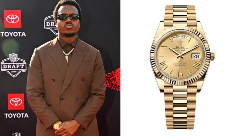 Rueben Bain Jr. Rolex Day-Date