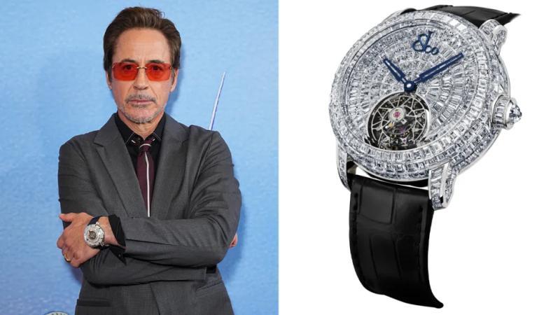 Robert Downey Jr. Jacob & Co. Caviar Tourbillon