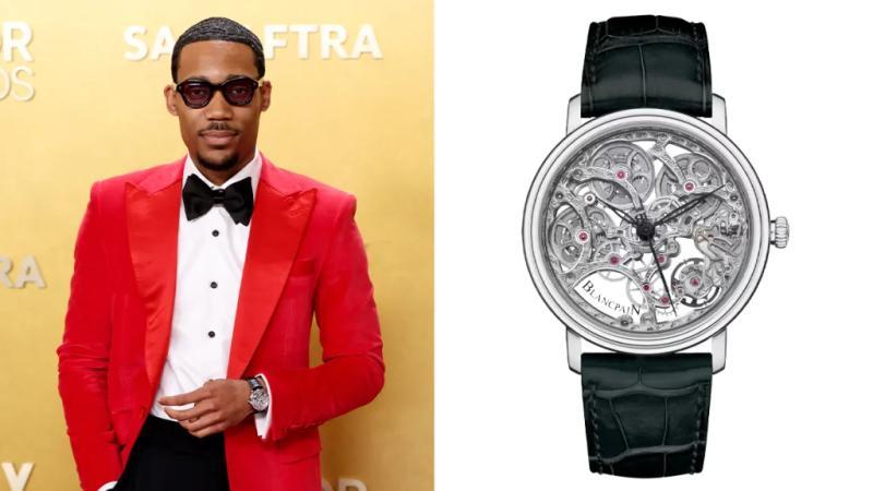 Tyler James Williams Blancpain Villeret Squelette 8 Jour