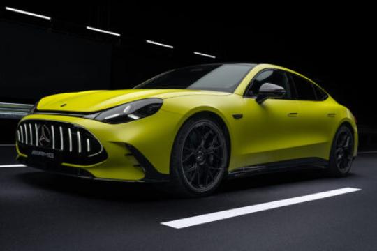 梅赛德斯-AMG GT电动版亮相，拥有1153马力与虚拟V8引擎声浪