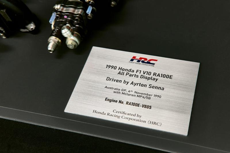 Auction Block Aryrton Sennas Final F1 Engine 2