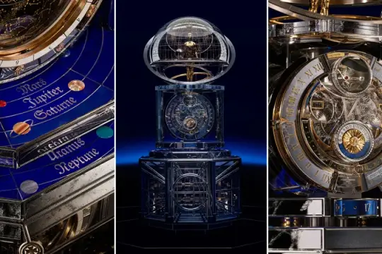 江诗丹顿惊艳新作：地球与星辰共鸣的机械自动报时钟