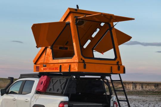 猛犸首款车顶帐篷：采用飞机级铝制单壳体结构打造