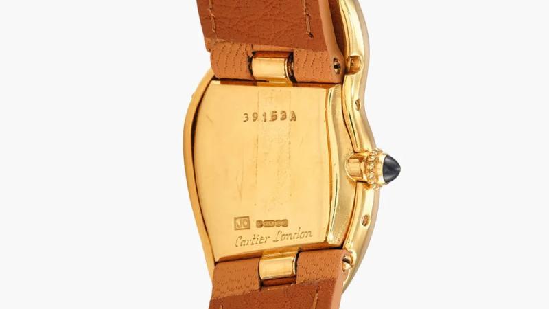 Cartier Crash London 1987 Caseback