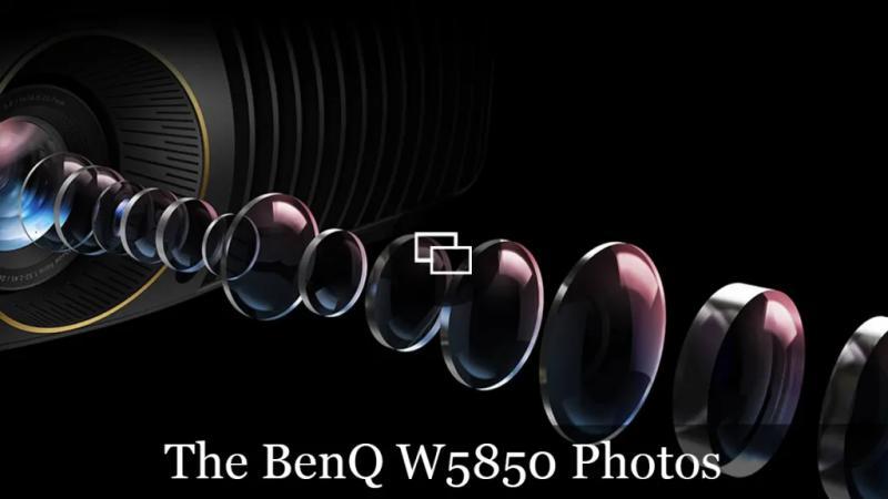 The BenQ W5850 Projector in Photos