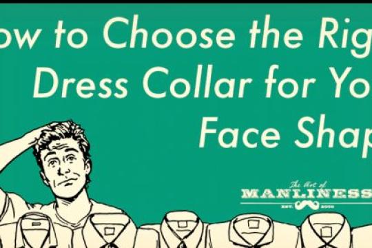 如何根据脸型选择合适的衬衫领型