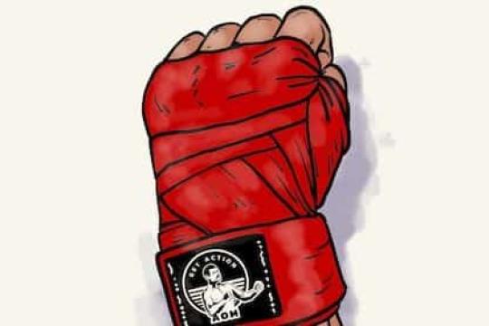 拳击手如何正确缠绕手部保护